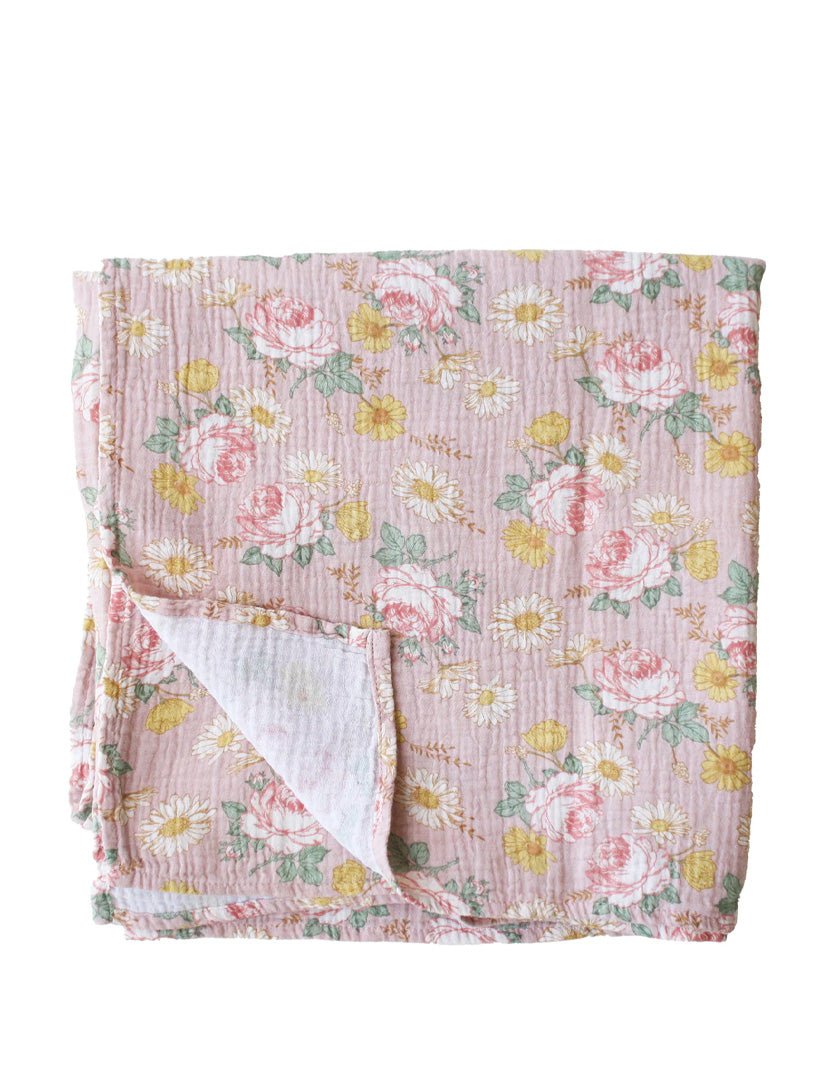 Muslin Swaddle English Garden - Zjoosh
