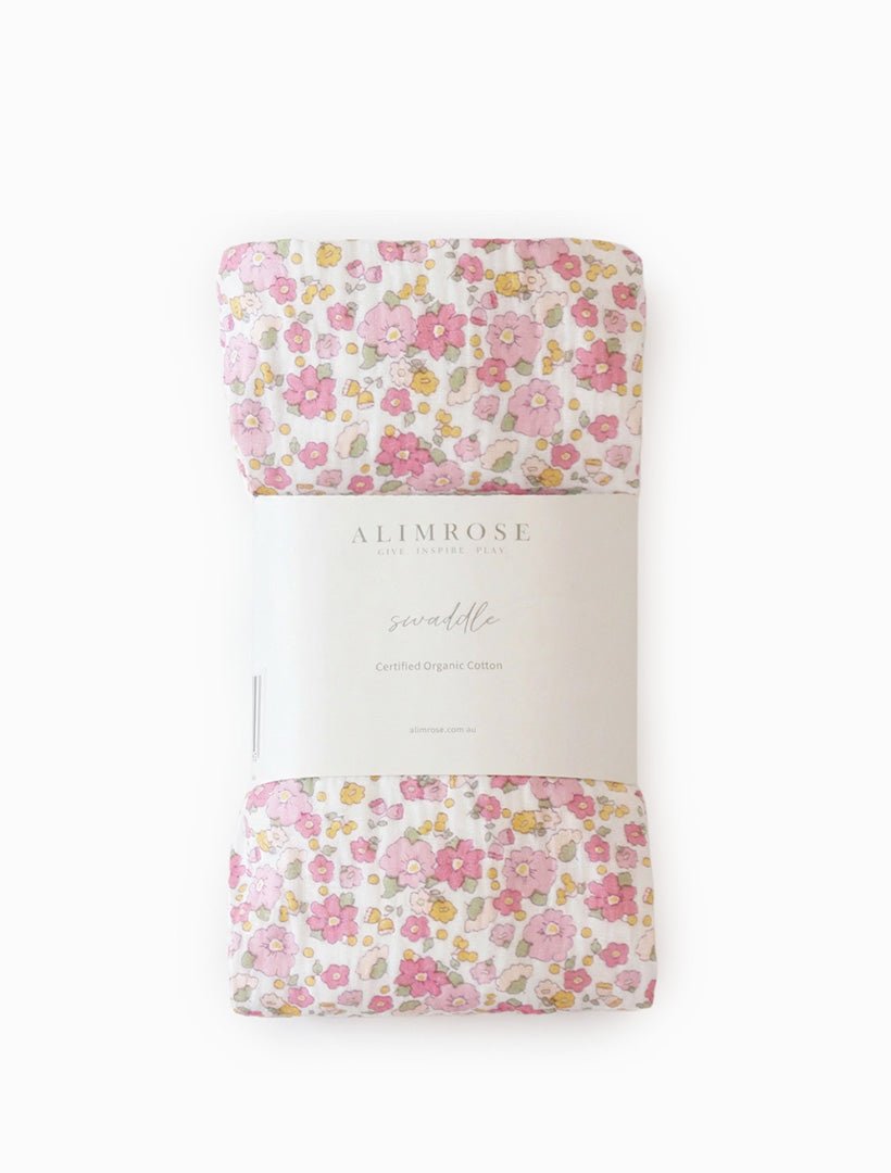Muslin Swadlle Rose Garden - Zjoosh