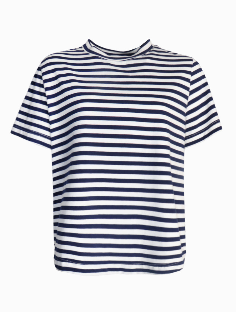 Alice Striped Tee Navy