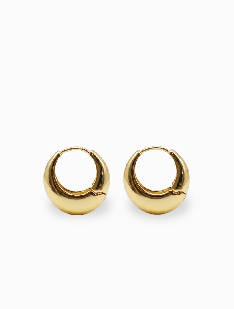 Oblique Hoops Gold - Zjoosh