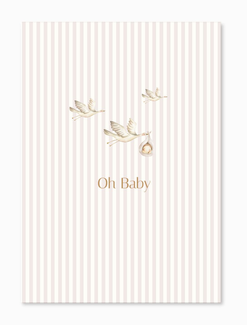 Oh Baby Card - Zjoosh