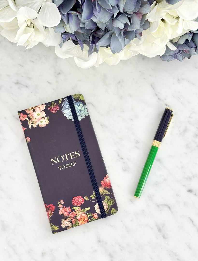 Paige Journal Navy Floral - Zjoosh