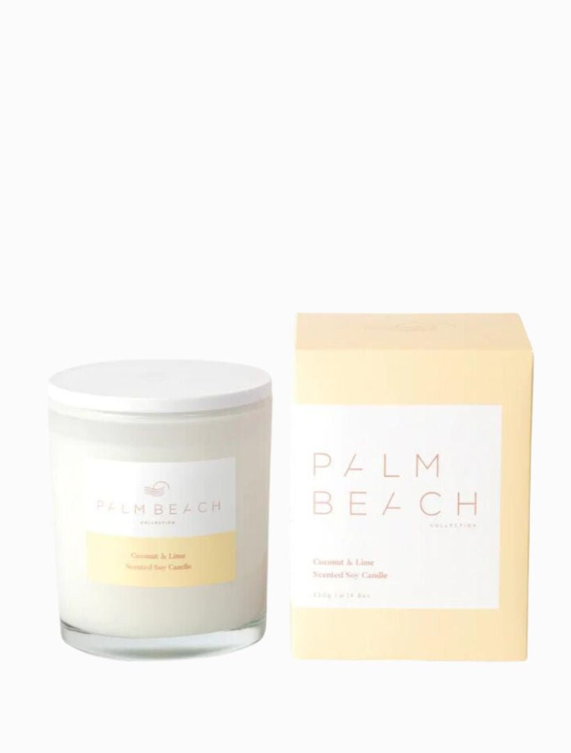 Palm Beach Coconut And Lime Candle 420g - Zjoosh