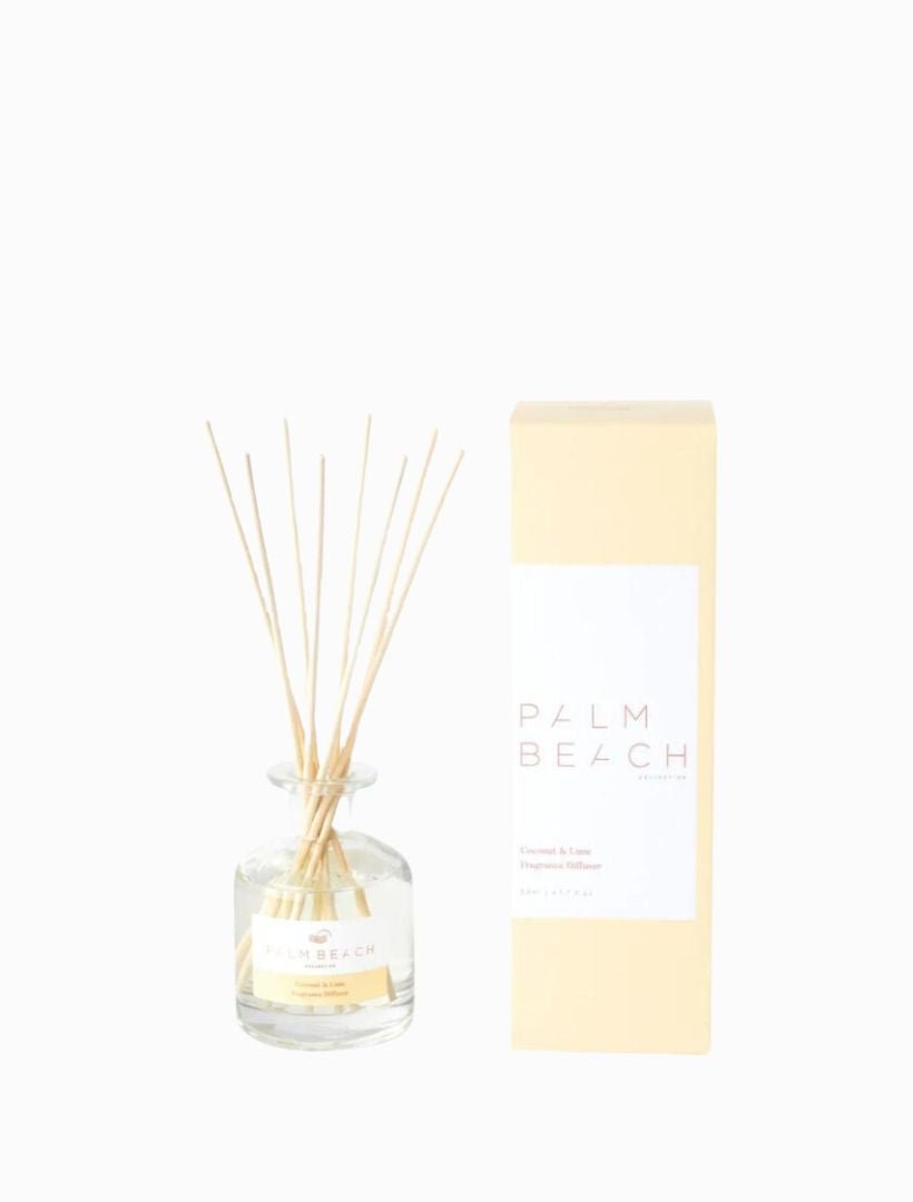 Palm Beach Coconut And Lime Mini Diffuser 50ml - Zjoosh