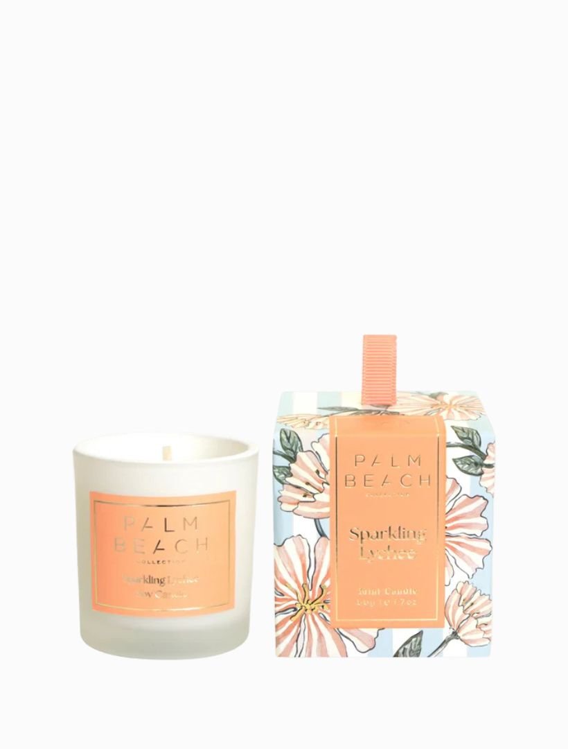 Palm Beach Extra Mini Candle Sparkling Lychee 50G - Zjoosh
