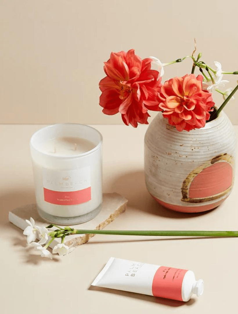 Palm Beach Posy Candle 420G - Zjoosh