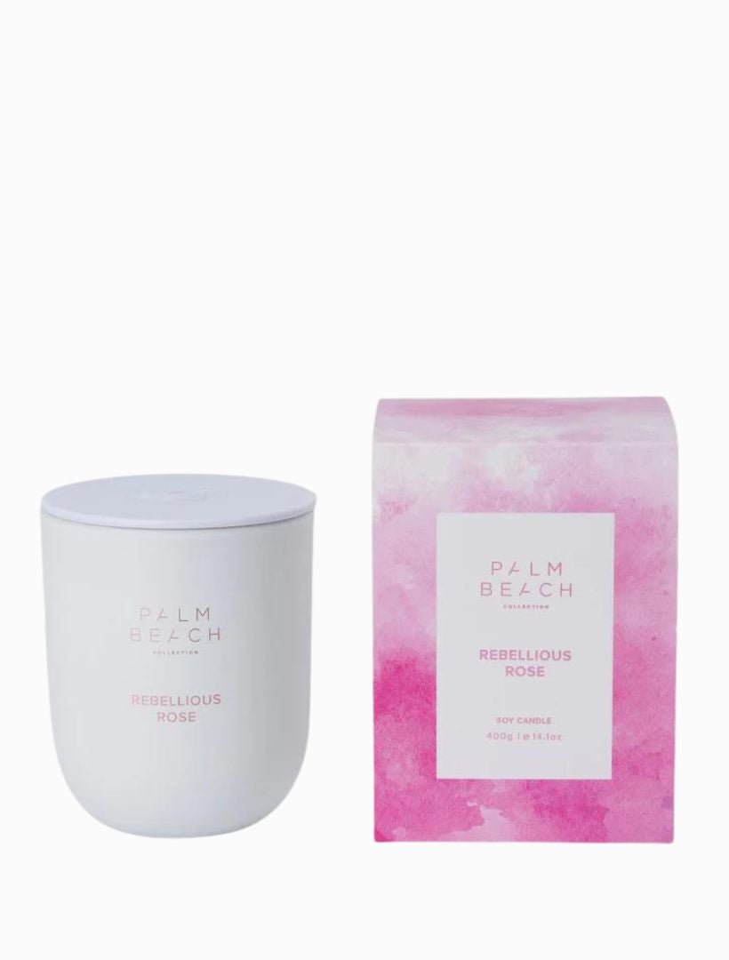 Palm Beach Standard Candle Rebellious Rose - Zjoosh