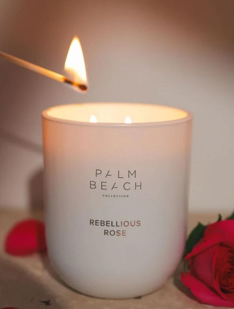 Palm Beach Standard Candle Rebellious Rose - Zjoosh