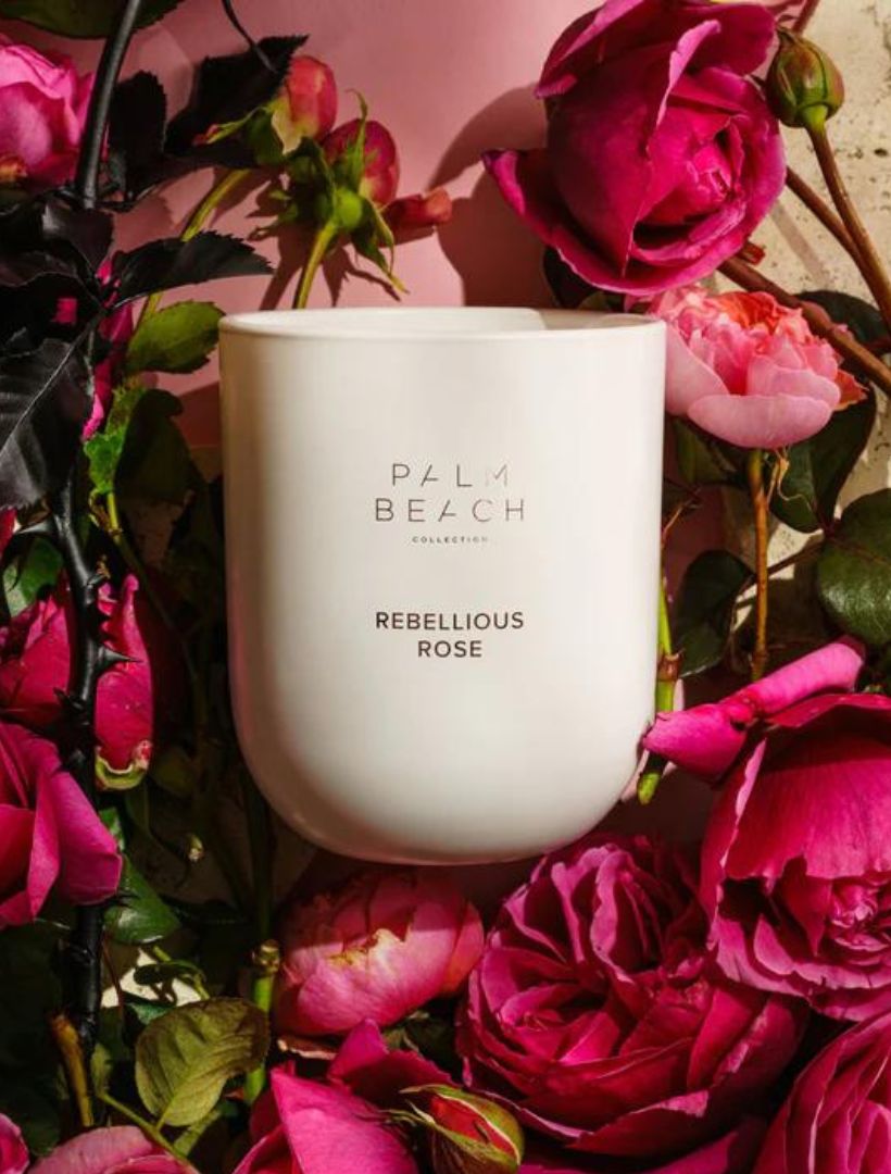 Palm Beach Standard Candle Rebellious Rose - Zjoosh