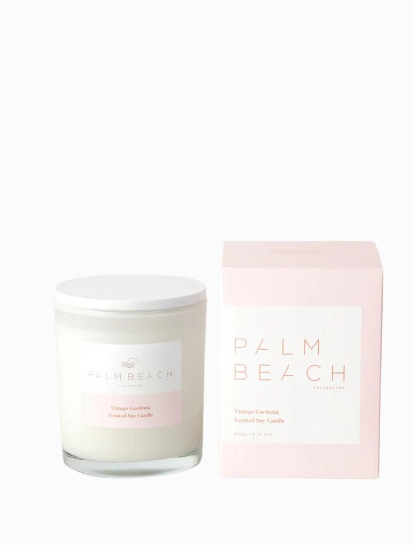 Palm Beach Vintage Gardenia Candle 420G - Zjoosh