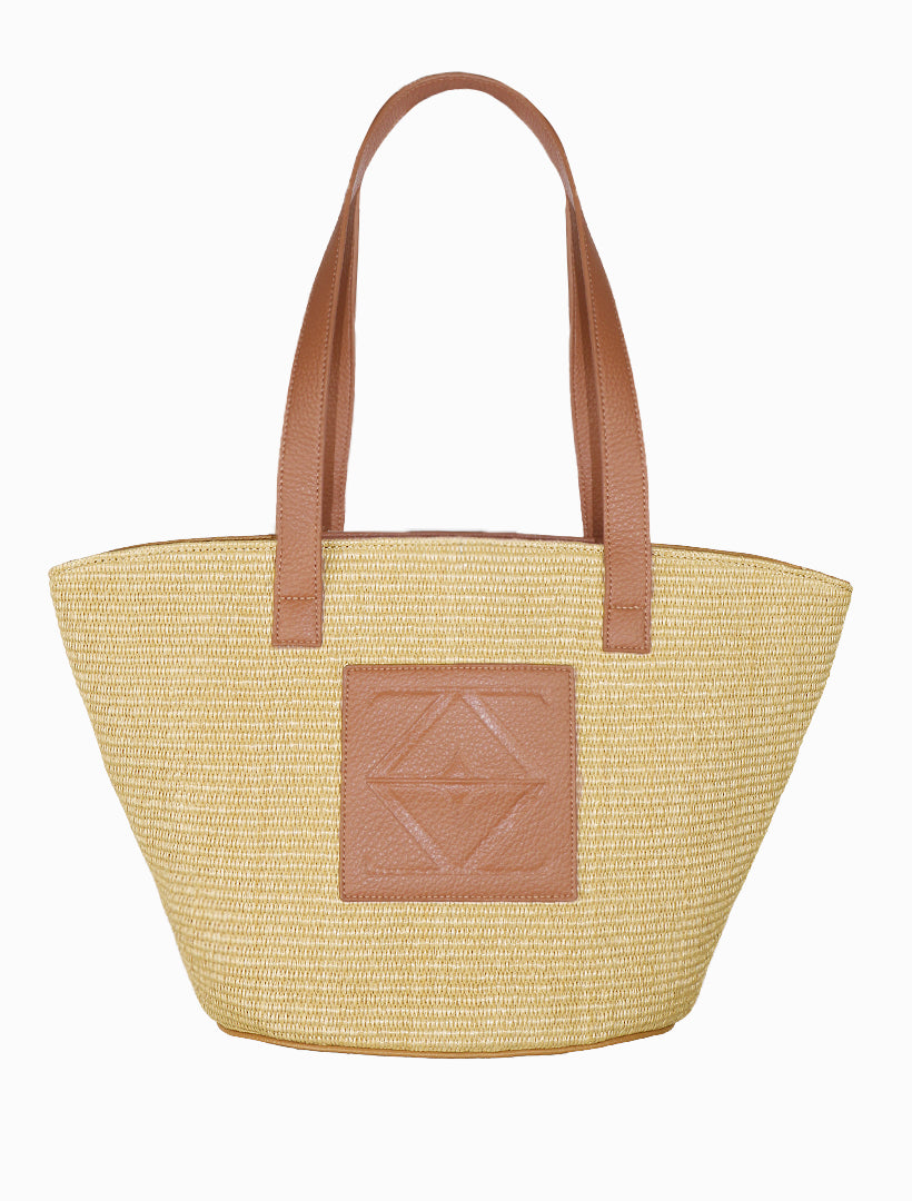 Zanzibar Palma Tote Tan