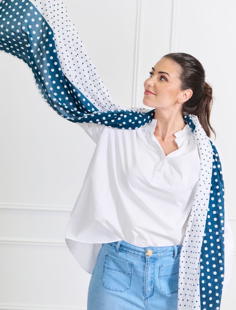 Panama Scarf Polka Dot - Zjoosh