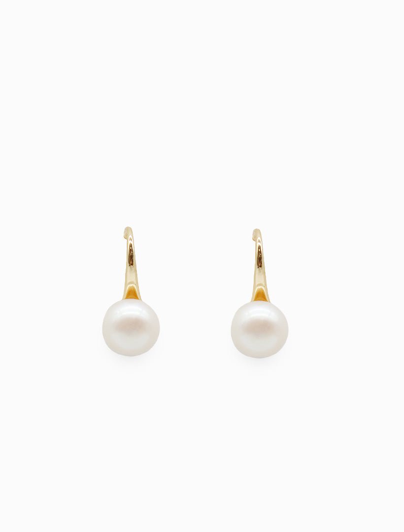 Pearl Hook Earrings - Zjoosh