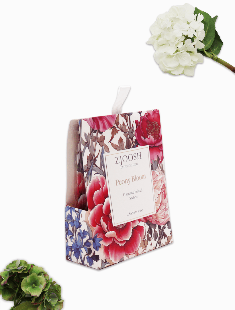 Peony Bloom Clothing Sachets - Zjoosh