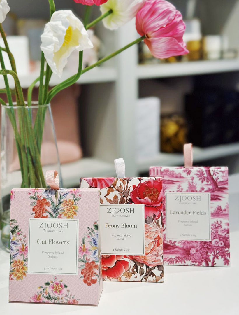 Peony Bloom Clothing Sachets - Zjoosh