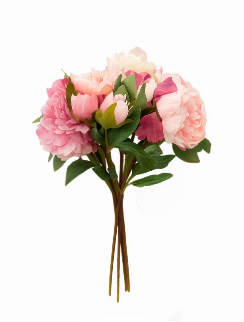 Peony Bouquet 35cm Pink - Zjoosh