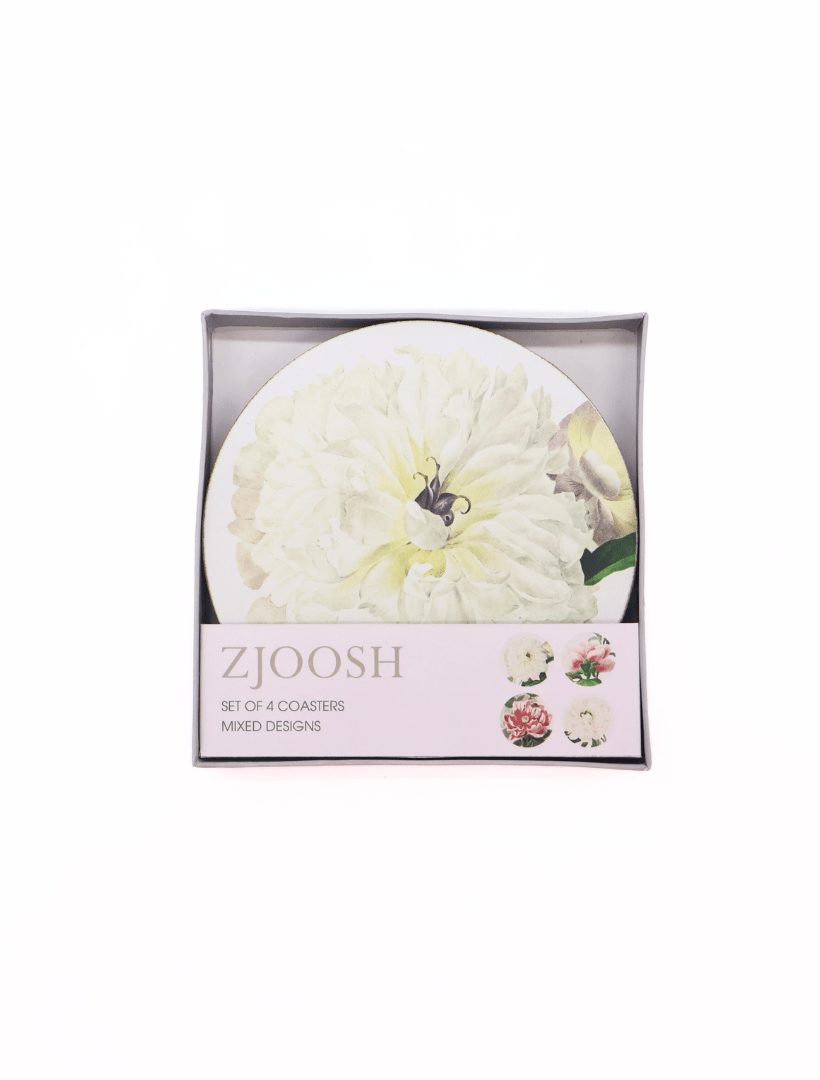 Peony Coasters (Set of 4) - Zjoosh