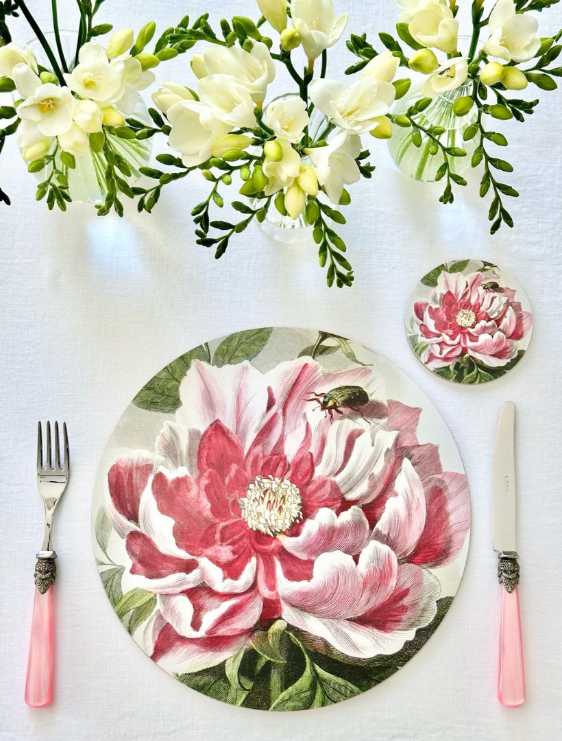 Peony Placemats (Set of 4) - Zjoosh