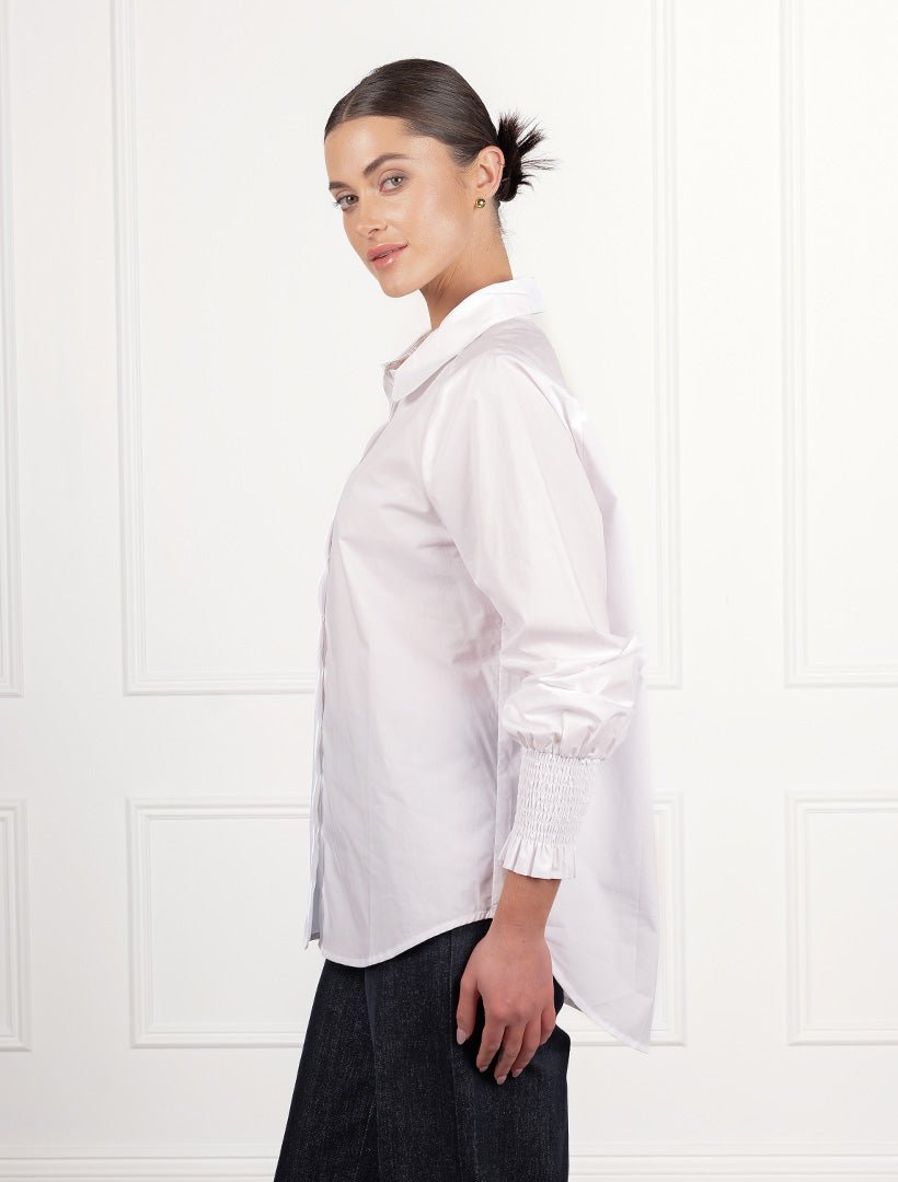 Petal Shirt White - Zjoosh