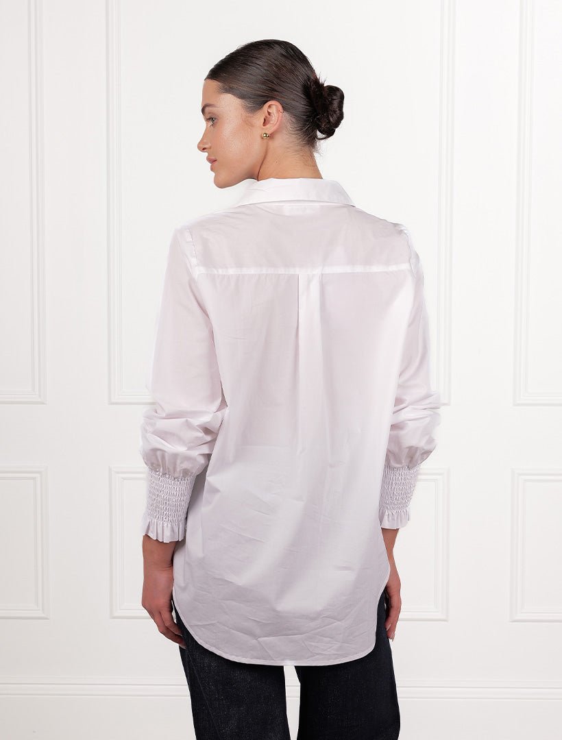 Petal Shirt White - Zjoosh