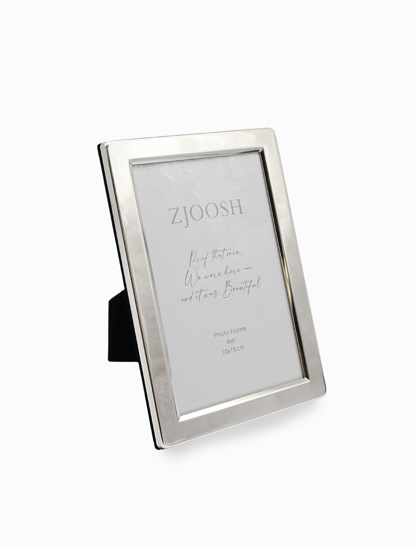 Smooth Photo Frame Silver 4x6