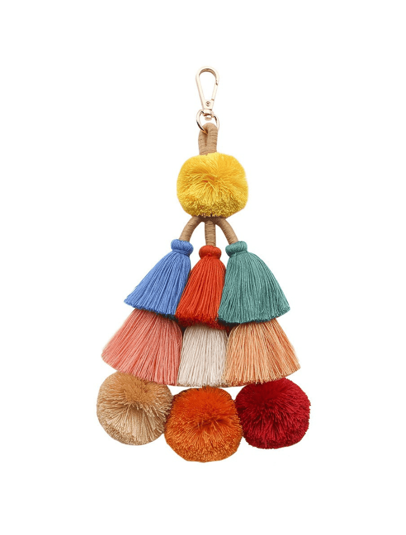 Pom Pom Bag Charm - Zjoosh