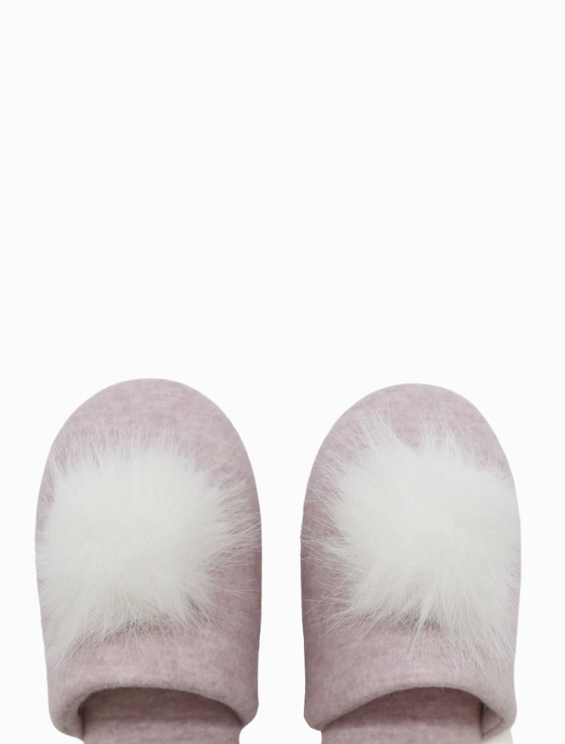 Pom Pom Slipper Pink - Zjoosh