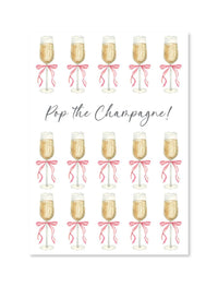 Pop the Champagne Card