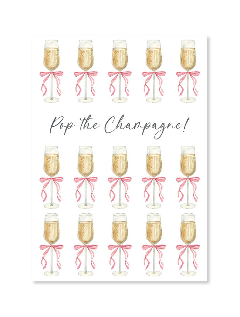 Pop the Champaigne Card - Zjoosh