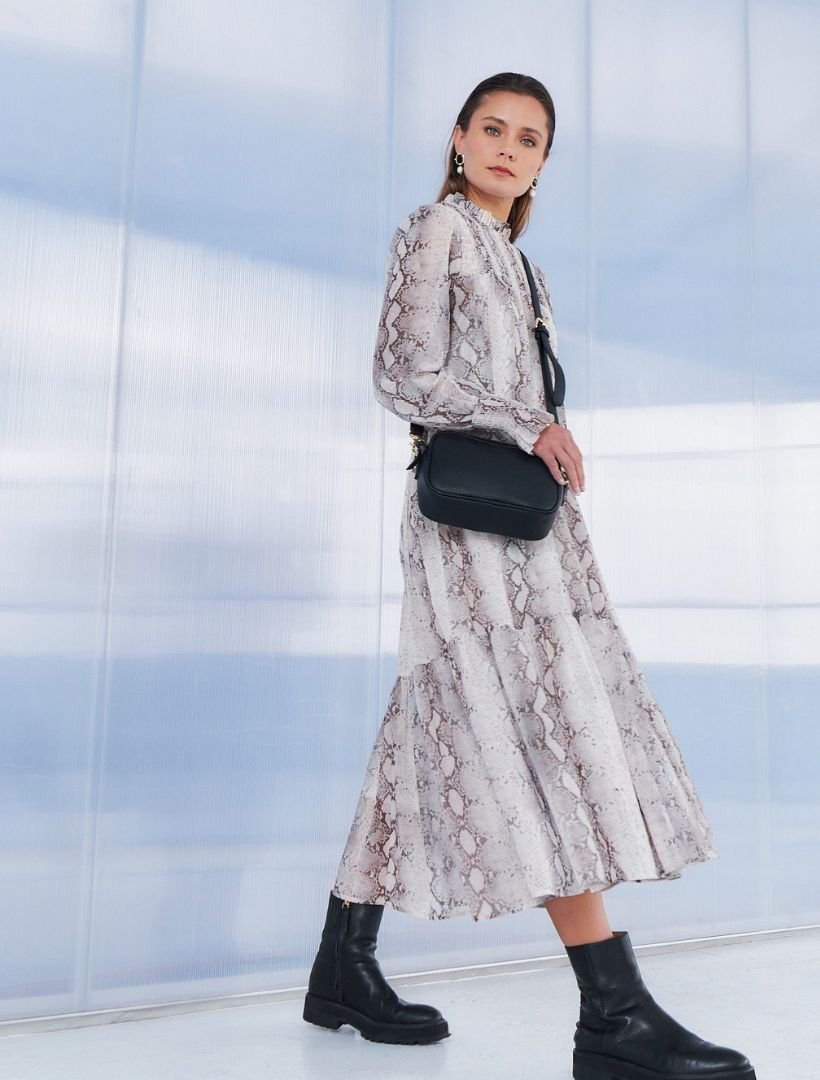 Python Print Dress - FINAL SALE - Zjoosh