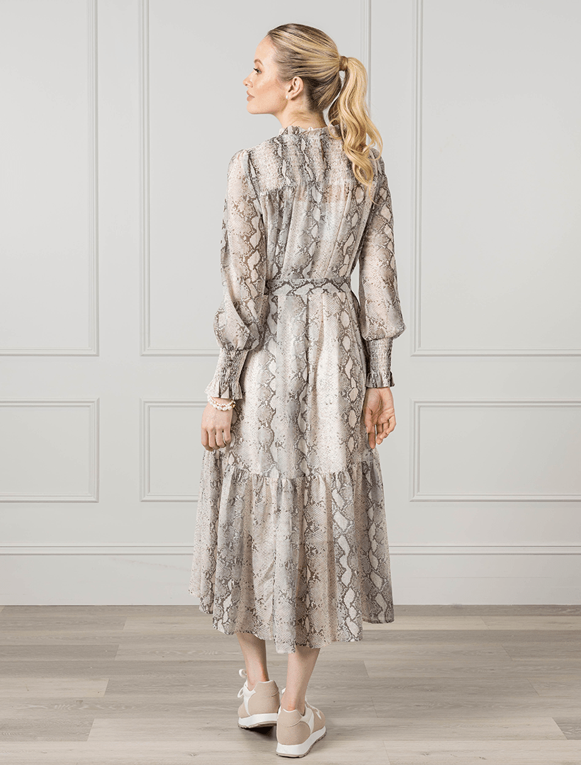 Python Print Dress - FINAL SALE - Zjoosh