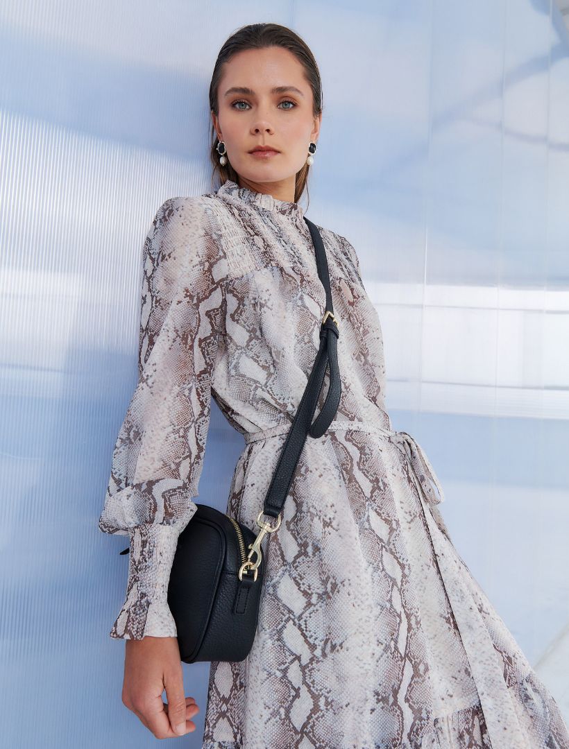 Python Print Dress - FINAL SALE - Zjoosh