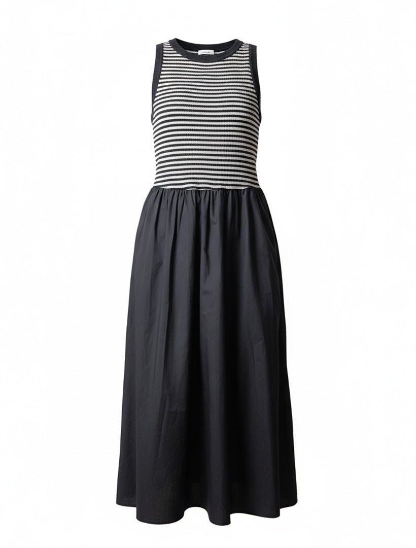 Raven Cotton Dress Navy - FINAL SALE - Zjoosh