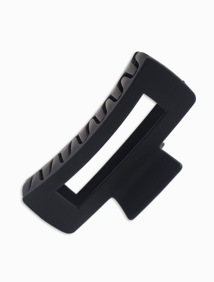 Rectangle Claw Clip Black - Zjoosh