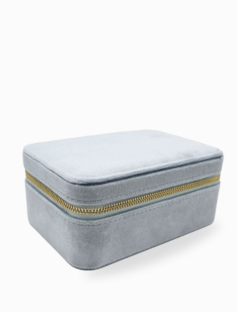 Rectangle Jewellery Case Blue - Zjoosh