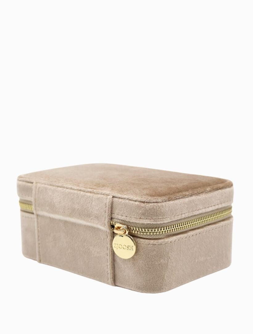 Rectangle Jewellery Case Champagne - Zjoosh