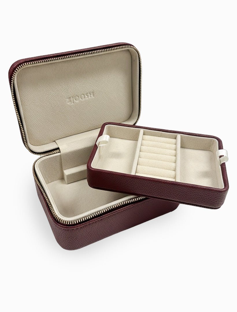 Rectangle Jewellery Case Pebble Pinot - Zjoosh
