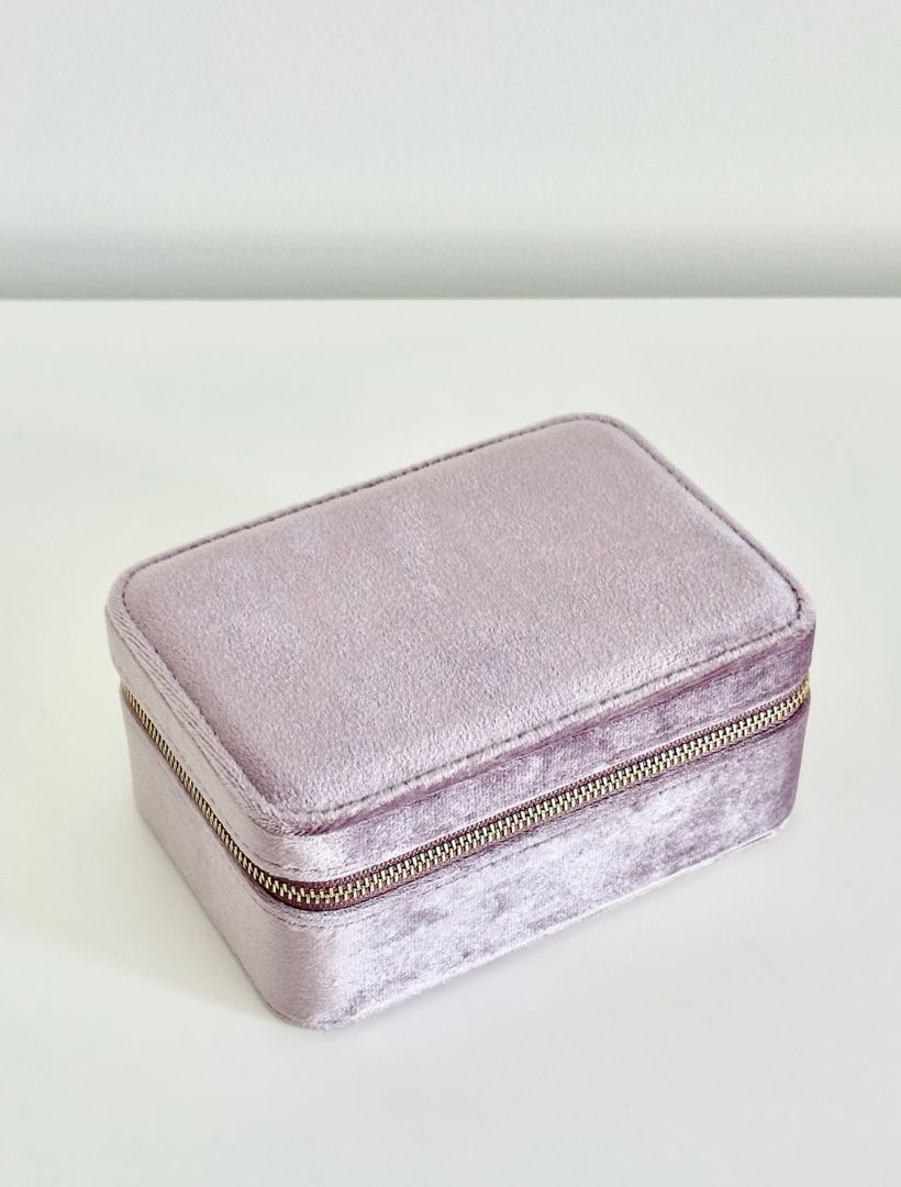 Rectangle Jewellery Case Lilac