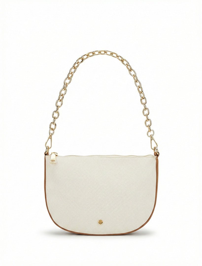 Reece Bag White Tan - Zjoosh