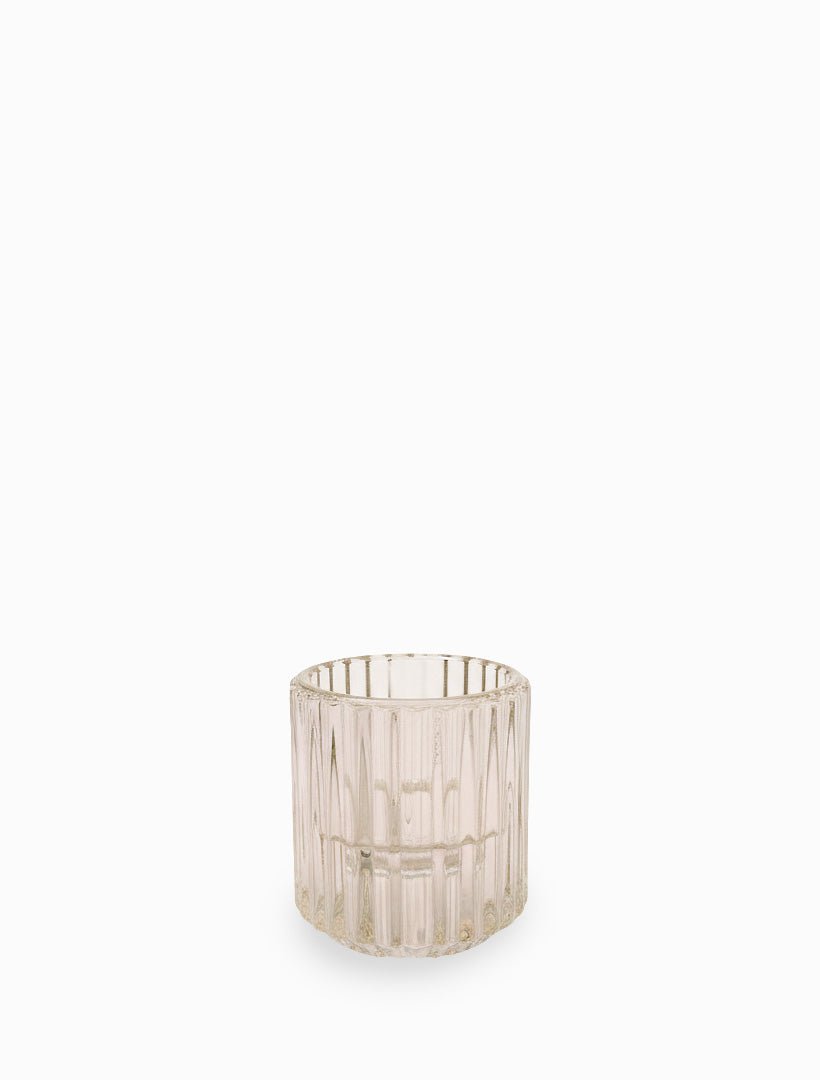 Reversible Ribbed Candleholder Blush - Zjoosh