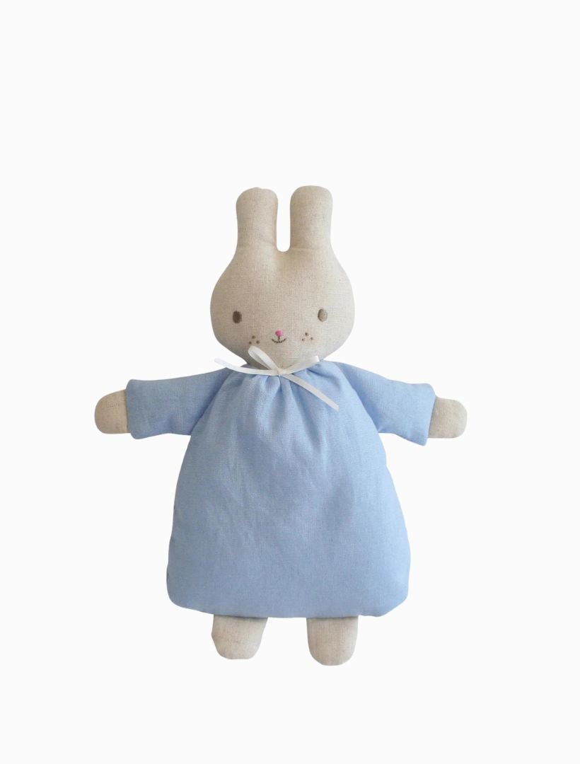 Riley Bunny Rattle Blue - Zjoosh