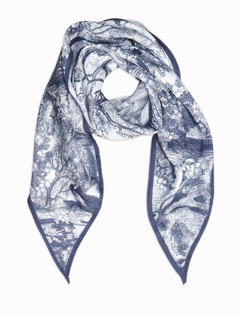 Riviera Scarf Blue - Zjoosh