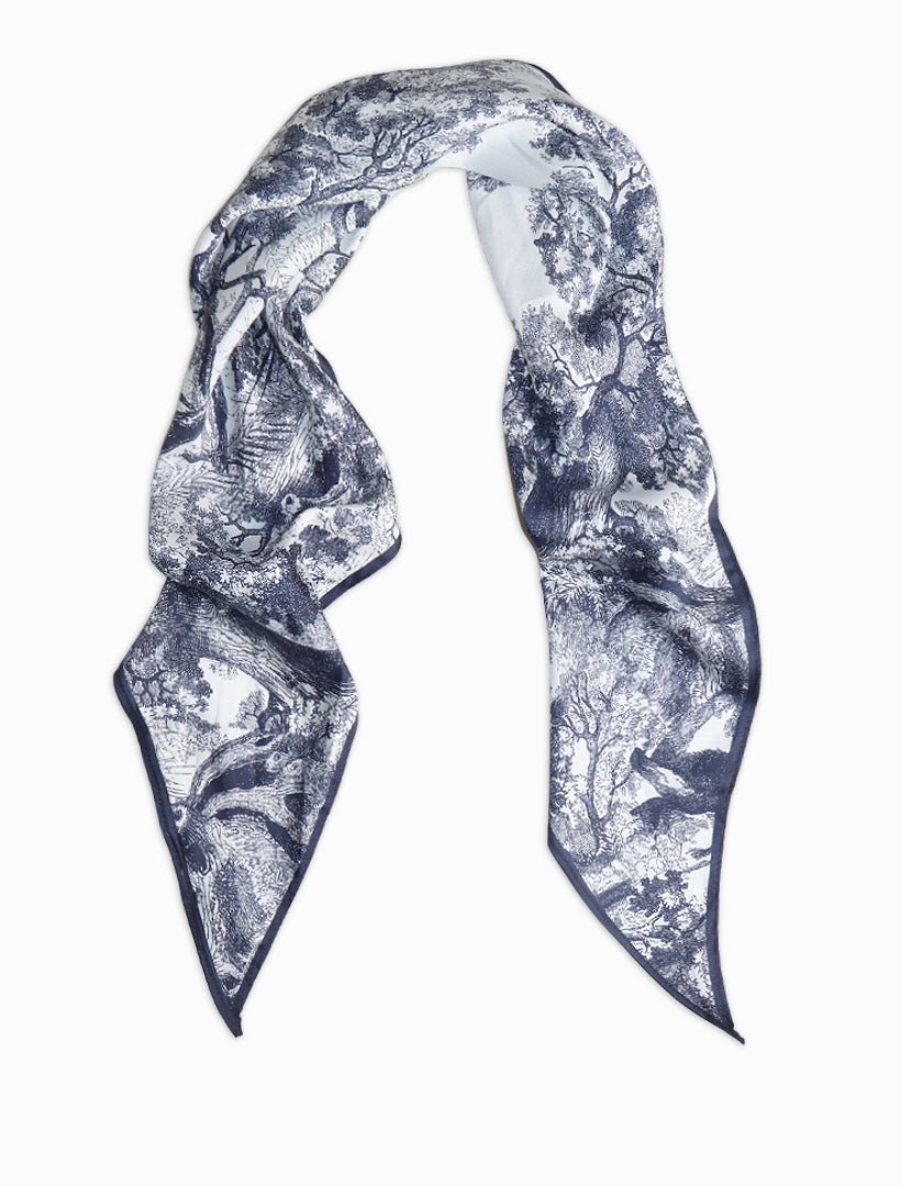 Riviera Scarf Blue - Zjoosh