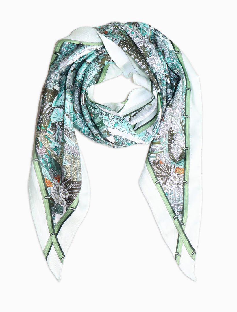 Riviera Scarf Green - Zjoosh