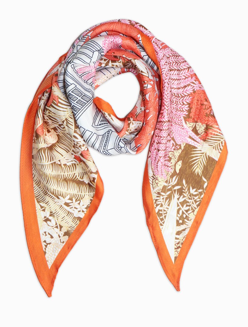 Riviera Scarf Orange - Zjoosh