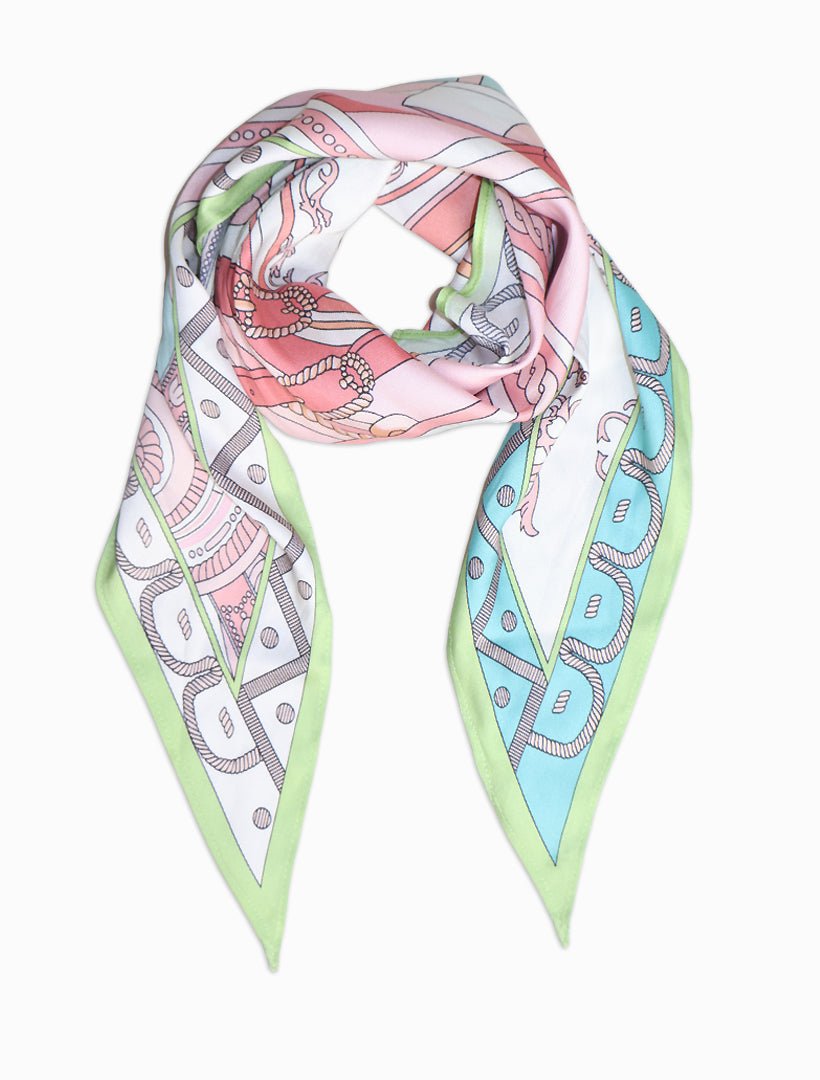 Riviera Scarf Pink Mint - Zjoosh