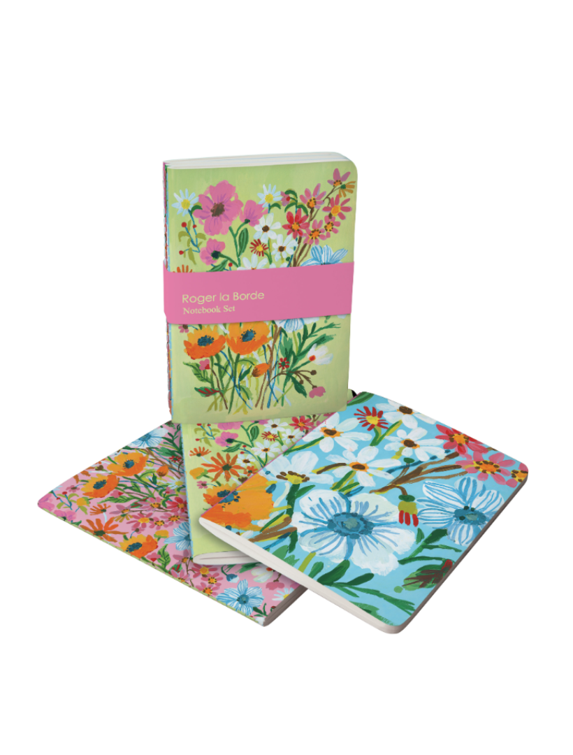 A6 Exercise Books Set Notebook Flower Field