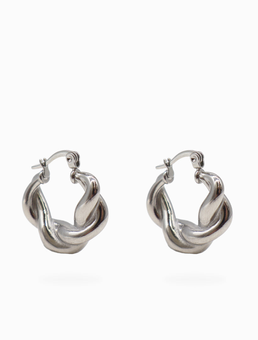 Rope Hoops Silver