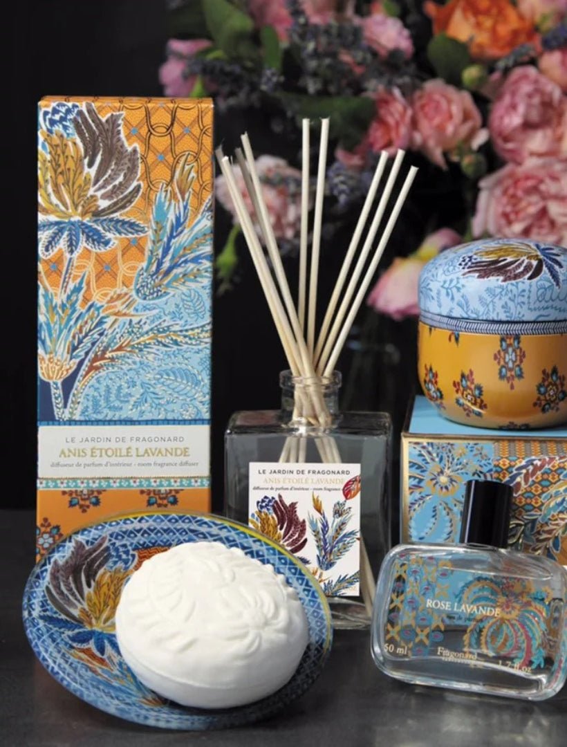 Rose Lavande Soap and Dish Set - Zjoosh