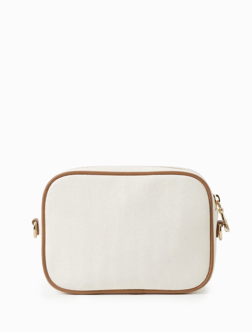 Ruby London Canvas Cross Body Bag Ecru - Zjoosh